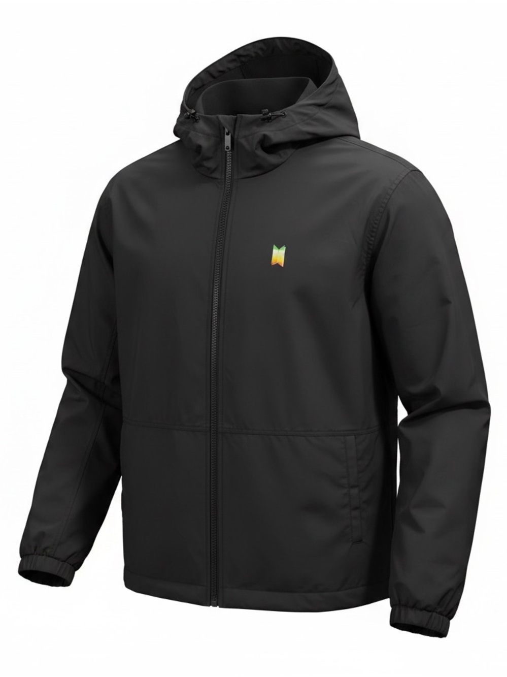 BTS Anorak 03 Jacket Windbreaker Black L  POP-UP “ V” Permission to Dance Large